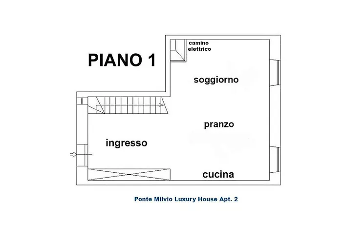 Apartment Ponte Milvio Luxury House